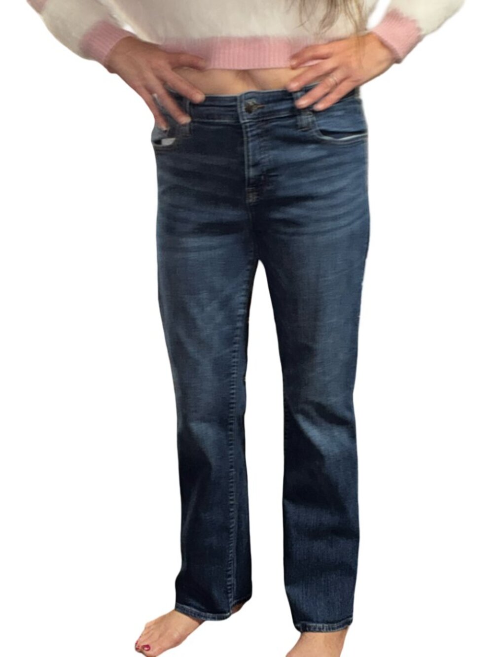 Sz.14*Aeropostale*Hi-Rise Boot Blue Jeans